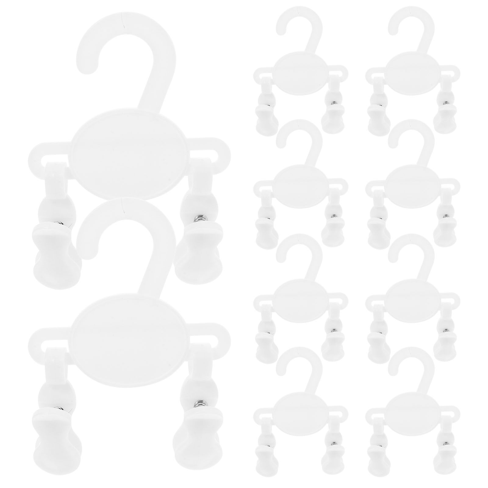 Baby Clothing Hangers - 10Pcs Children Shoe Hook Lightweight Portable