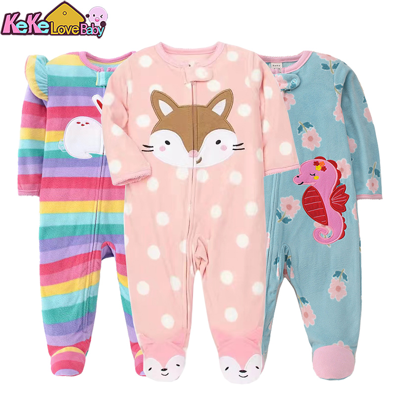 Baby Clothing Stores - Spring Baby Girl Rompers Clothes Zipper