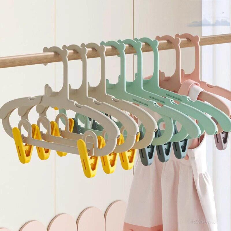 Baby Clothing Hangers - Adjustable Wide Shoulder Clothes Hanger with