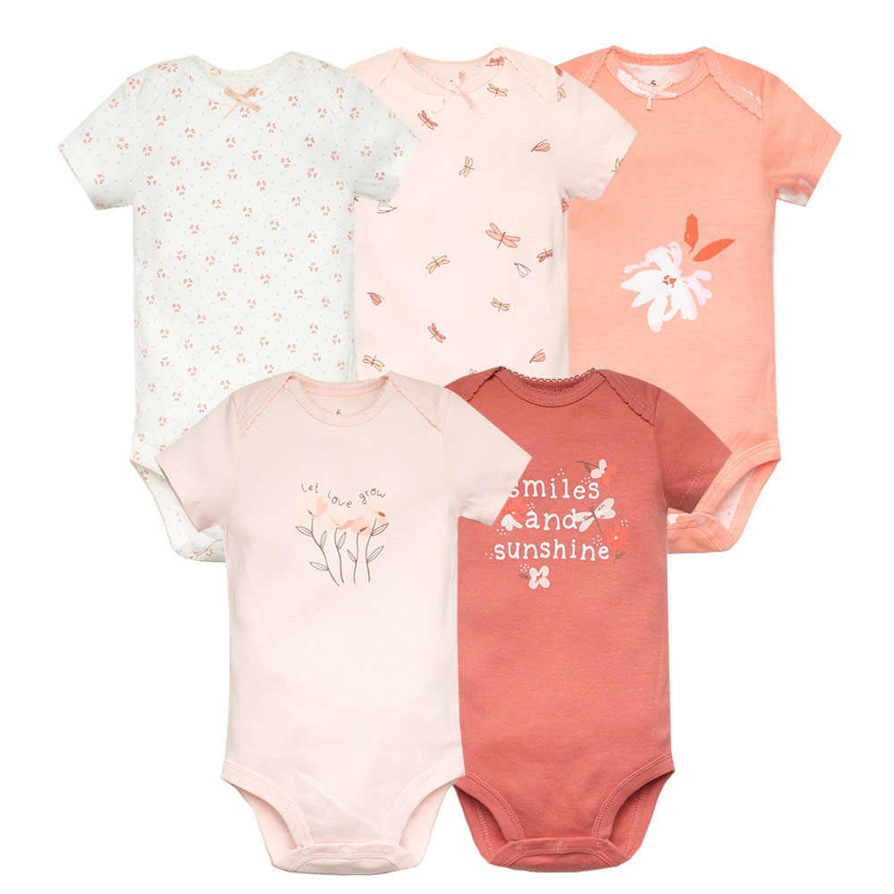 5pcs/lot Baby Bodysuit Fashion - Baby Clothing Gender Neutral incelemesi ve fiyatı