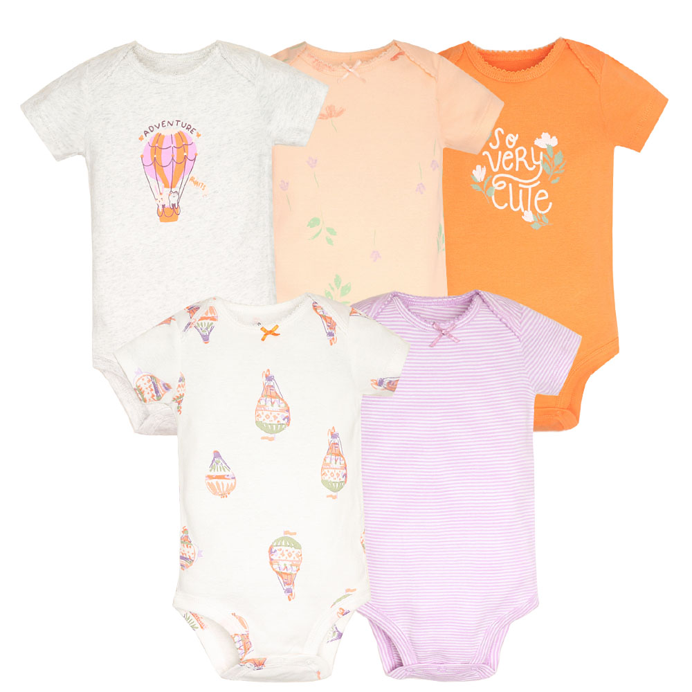 5pcs/lot Baby Bodysuit Fashion - Baby Clothing Gender Neutral incelemesi ve fiyatı