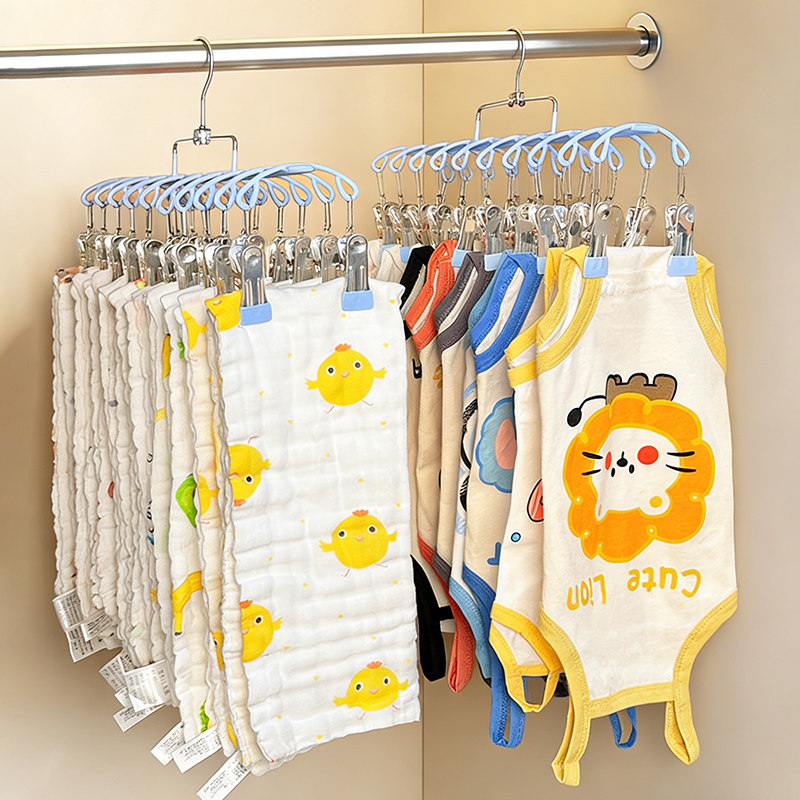Baby Clothes Hanger Multi-clip - Baby Clothing Hangers incelemesi ve fiyatı