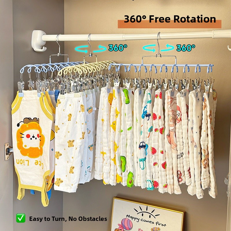Baby Clothes Hanger Multi-clip - Baby Clothing Hangers incelemesi ve fiyatı