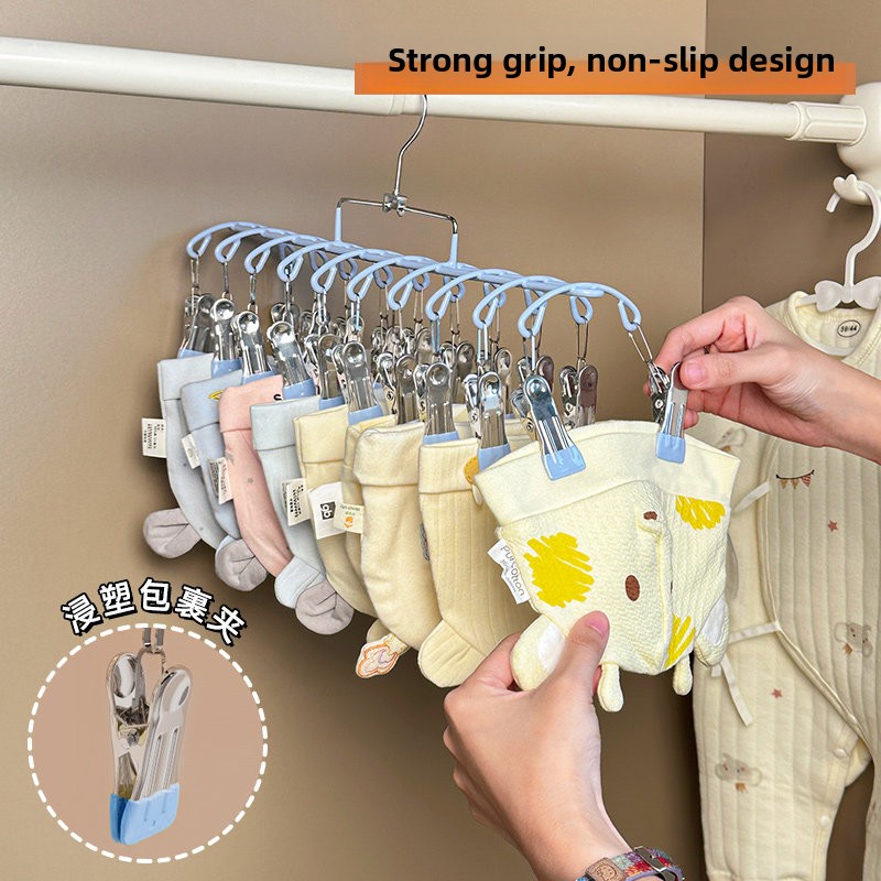 Baby Clothes Hanger Multi-clip - Baby Clothing Hangers incelemesi ve fiyatı