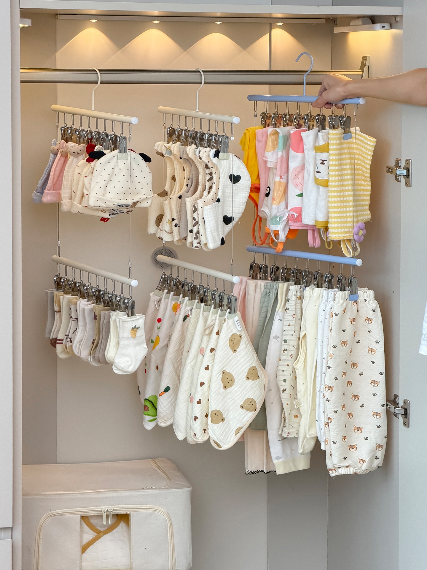 Baby Pants Hanger with Multipl - Baby Clothing Hangers incelemesi ve fiyatı