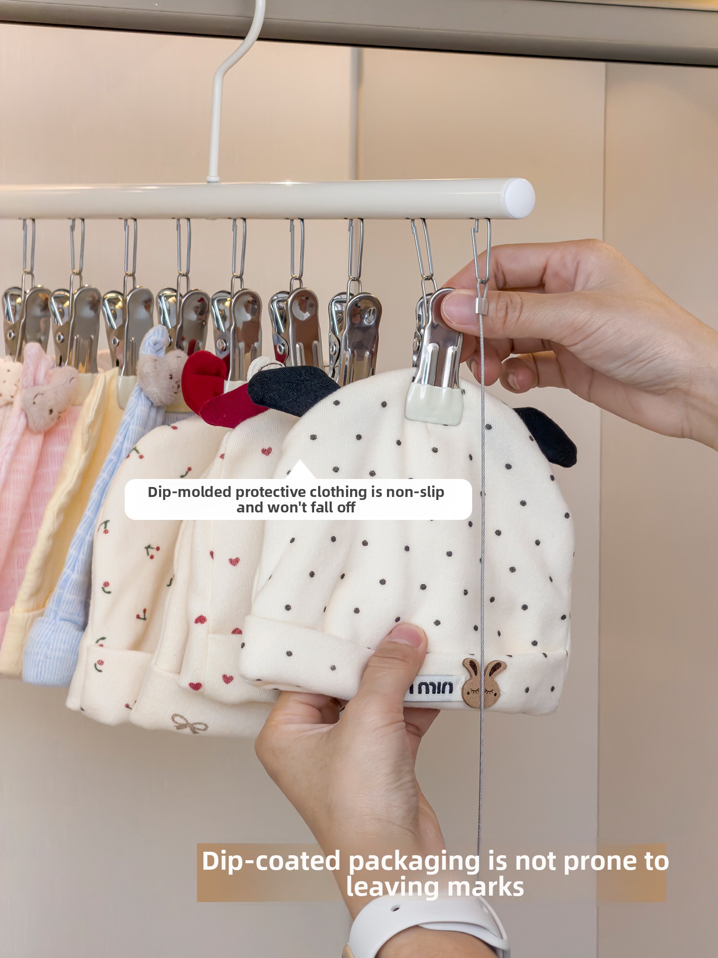 Baby Pants Hanger with Multipl - Baby Clothing Hangers incelemesi ve fiyatı