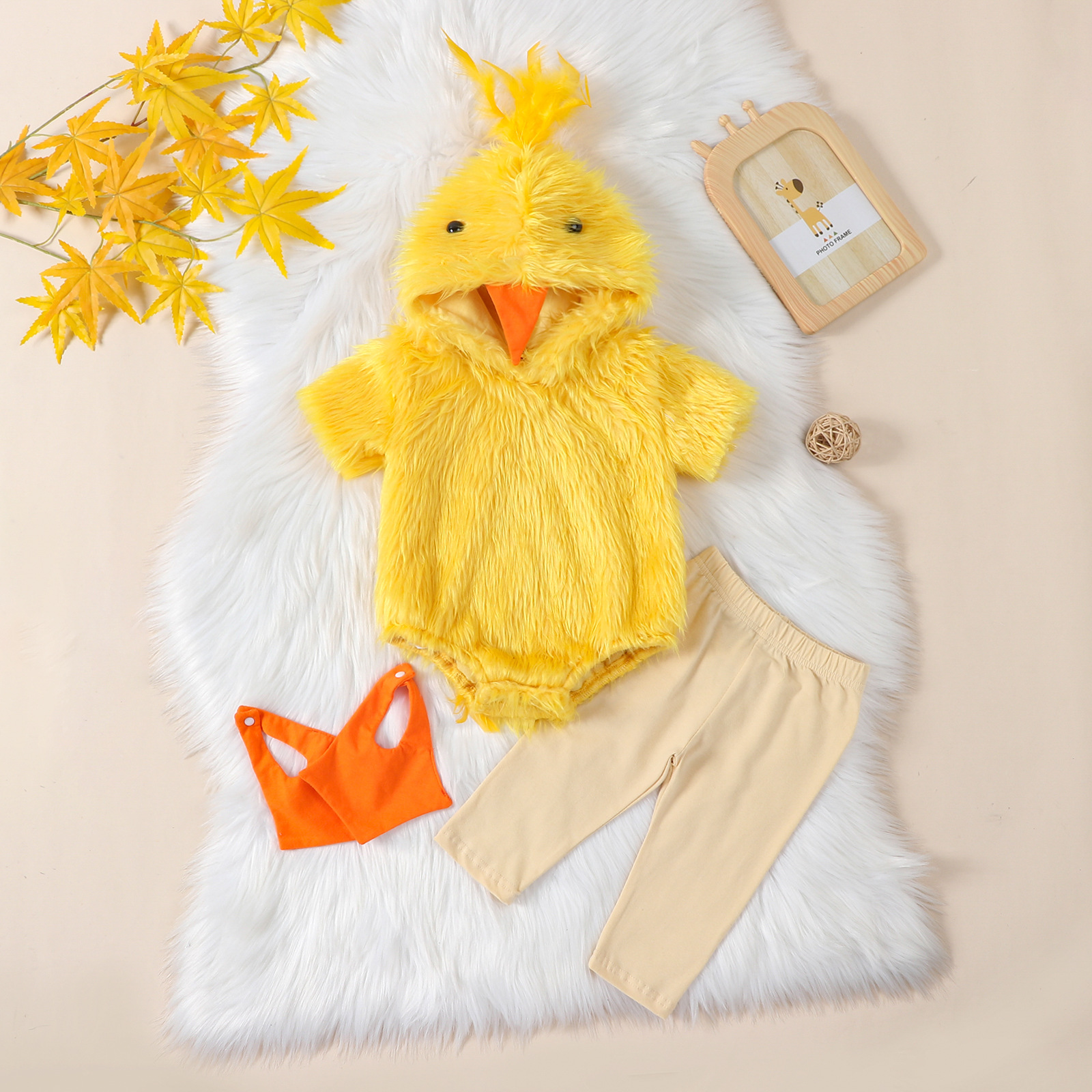 Yellow Newborn Chicken Chick C - Baby Clothing Yellow incelemesi ve fiyatı