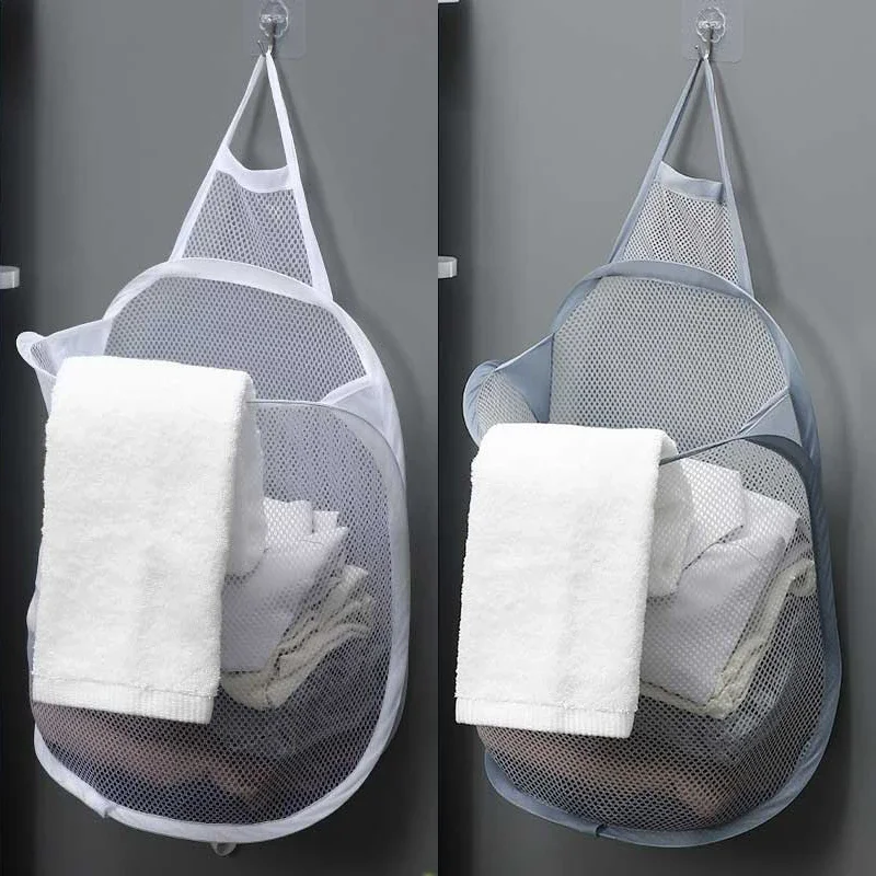 Hanging Laundry Basket Foldabl - Baby Clothing Wardrobe incelemesi ve fiyatı