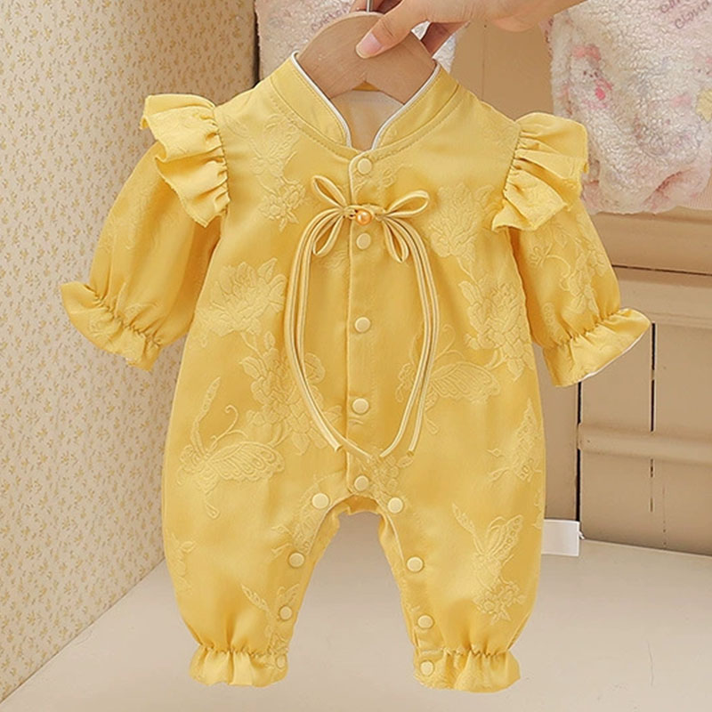 Spring Autumn Toddler Girl Clo - Baby Clothing Yellow incelemesi ve fiyatı