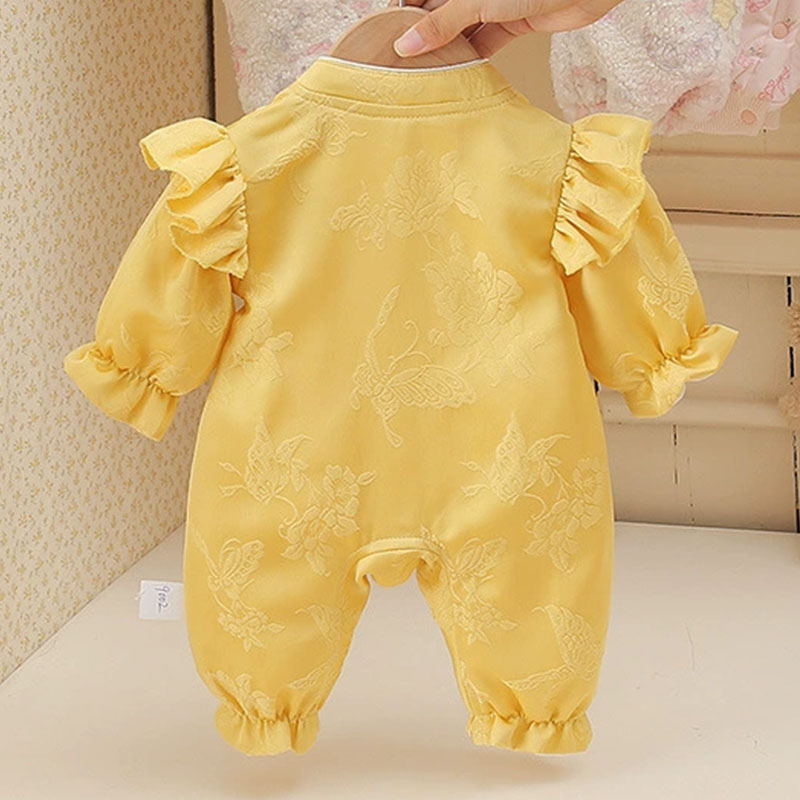 Spring Autumn Toddler Girl Clo - Baby Clothing Yellow incelemesi ve fiyatı