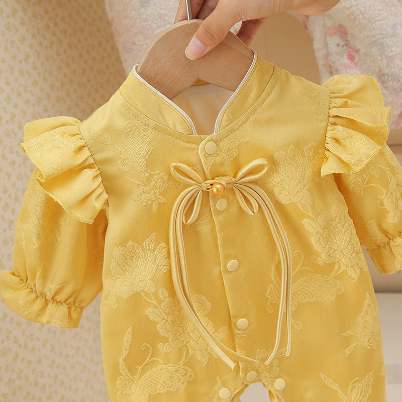 Spring Autumn Toddler Girl Clo - Baby Clothing Yellow incelemesi ve fiyatı