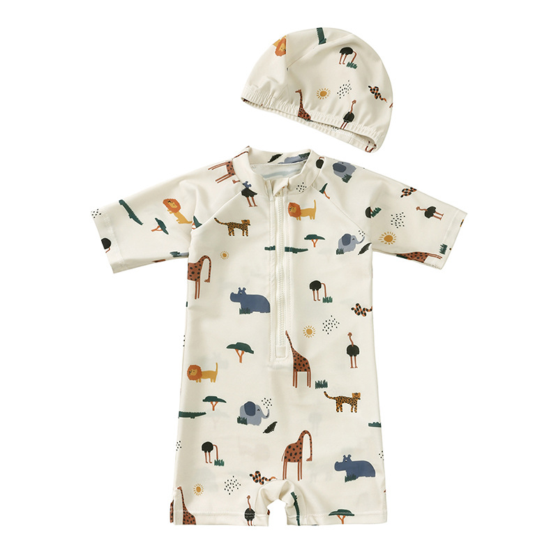 0-7Y Baby Toddler Kids One-pie - Baby Swimwear Uv incelemesi ve fiyatı
