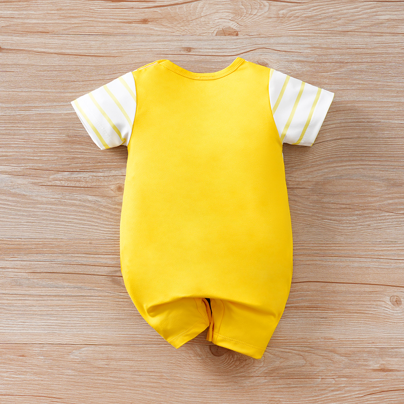 Cute Animal Print with Yellow  - Baby Clothing Yellow incelemesi ve fiyatı