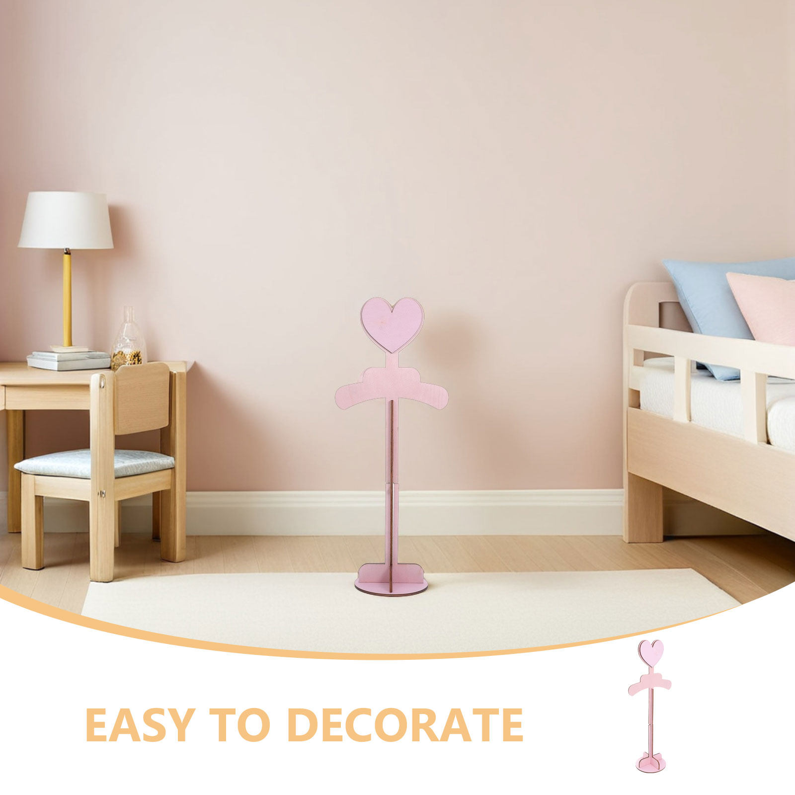 2Pcs Hand Assembled Solid Wood - Baby Clothing Hangers incelemesi ve fiyatı