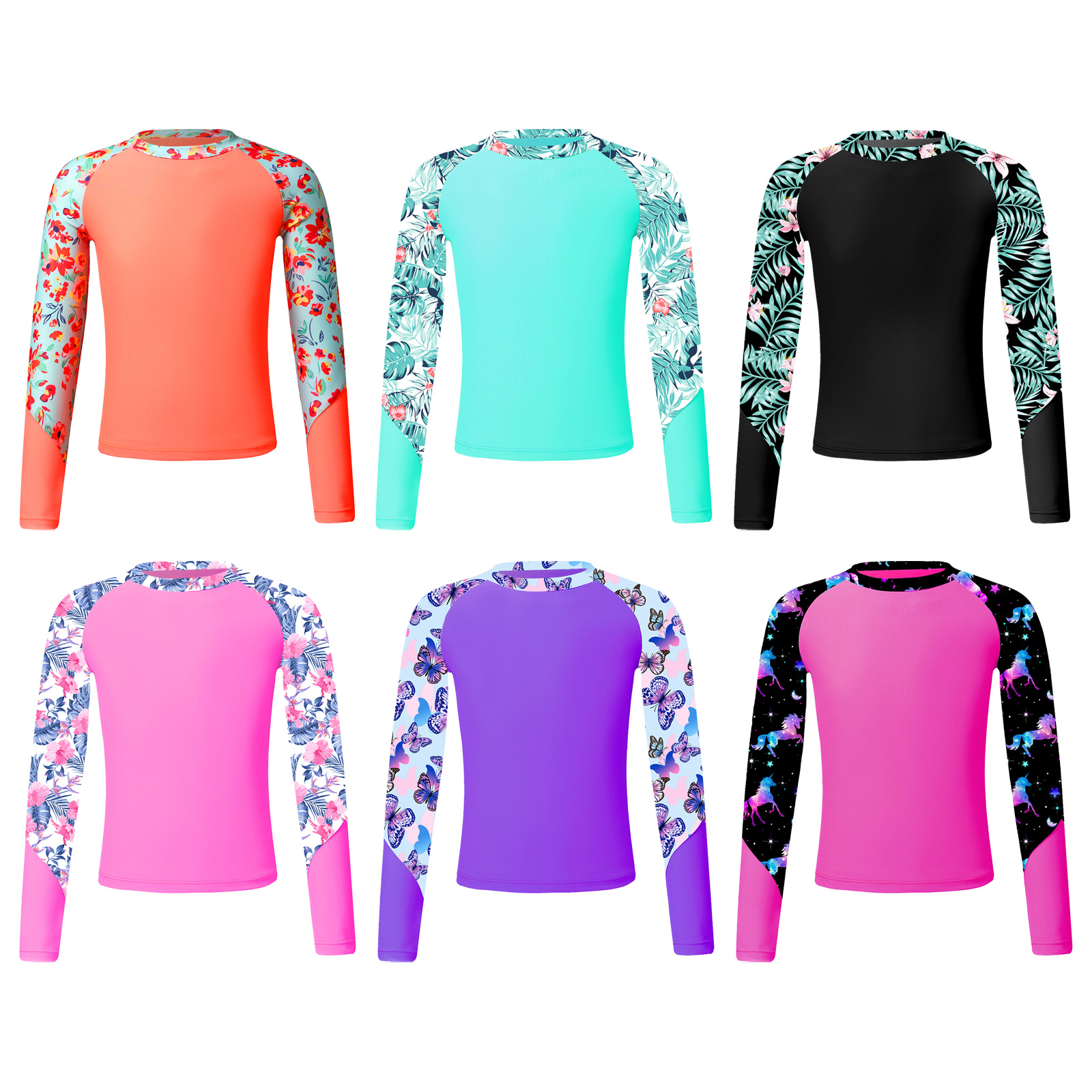 Kids Girls Swimming Shirt Sun  - Baby Swimwear Uv incelemesi ve fiyatı