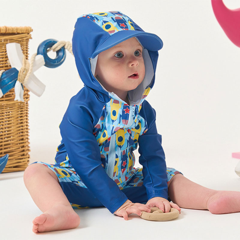 Hoody Swimsuit Baby Boys Girls - Baby Swimwear Uv incelemesi ve fiyatı