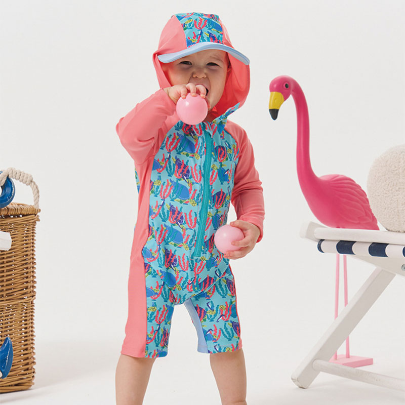 Hoody Swimsuit Baby Boys Girls - Baby Swimwear Uv incelemesi ve fiyatı