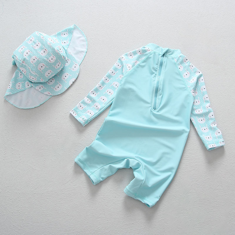 Children's  UV UPF50+ Blue Swi - Baby Swimwear Uv incelemesi ve fiyatı