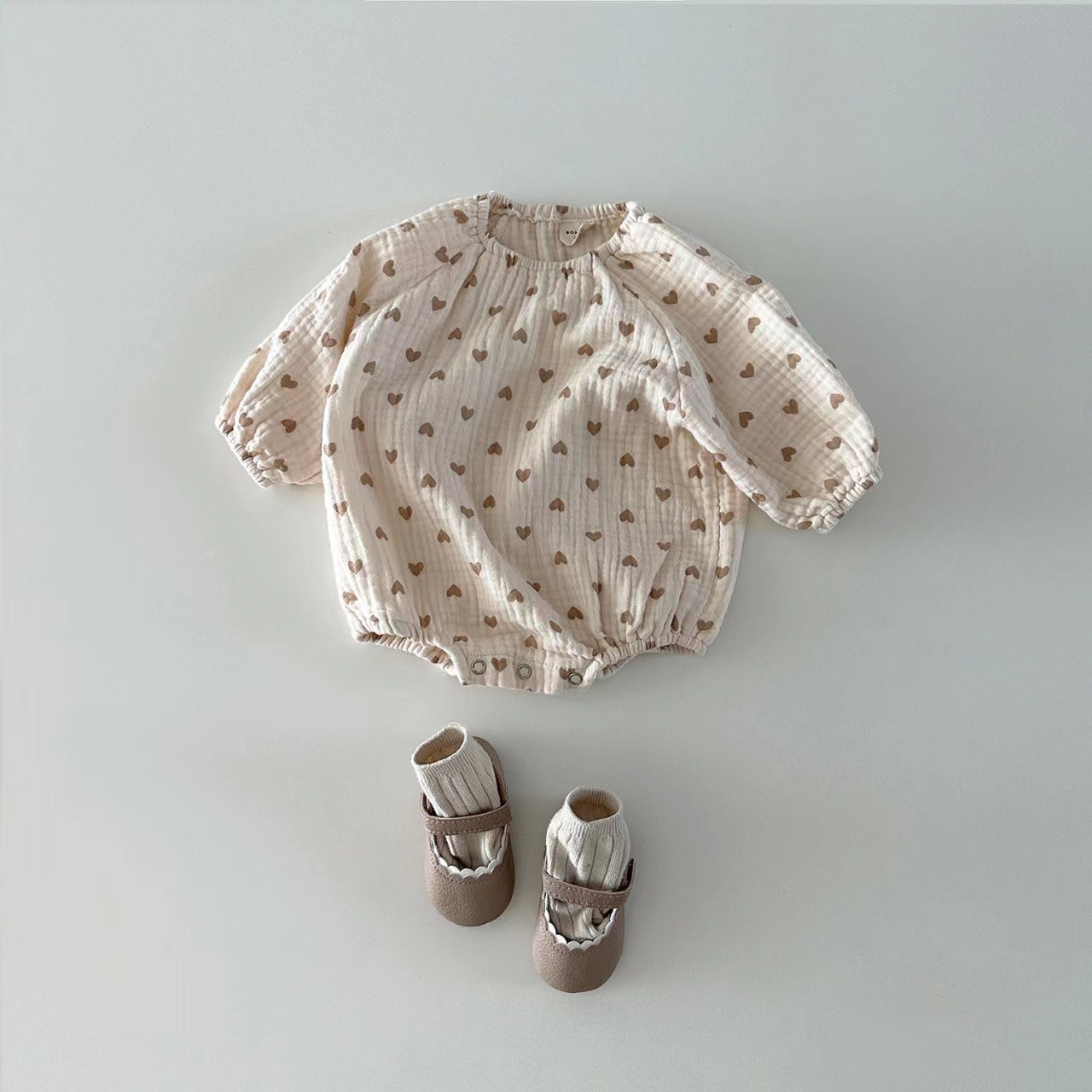 Autumn Baby Love Print Casual  - Baby Clothing Gender Neutral incelemesi ve fiyatı