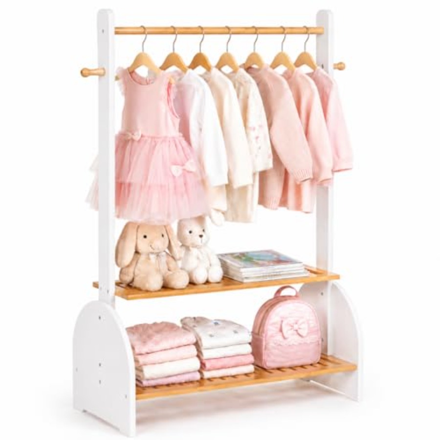Clothing Rack with Adjustable  - Baby Clothing Wardrobe incelemesi ve fiyatı