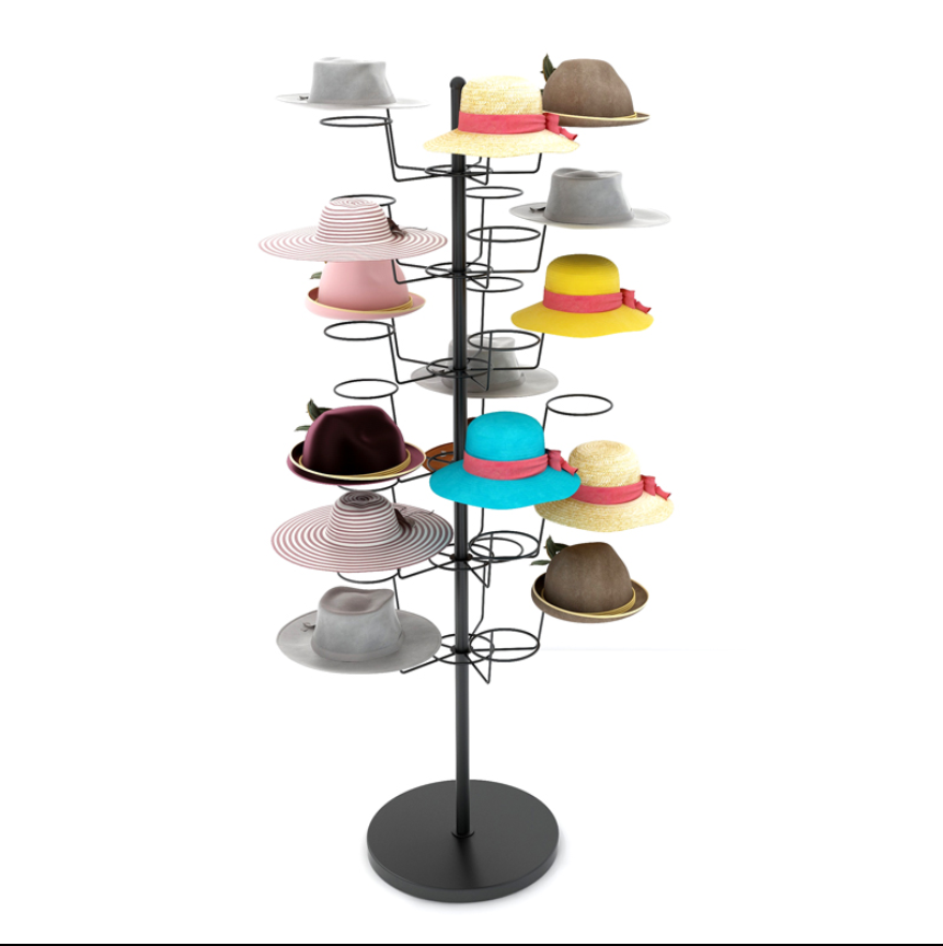 New hat display booth hat rack - Baby Clothing Stores incelemesi ve fiyatı