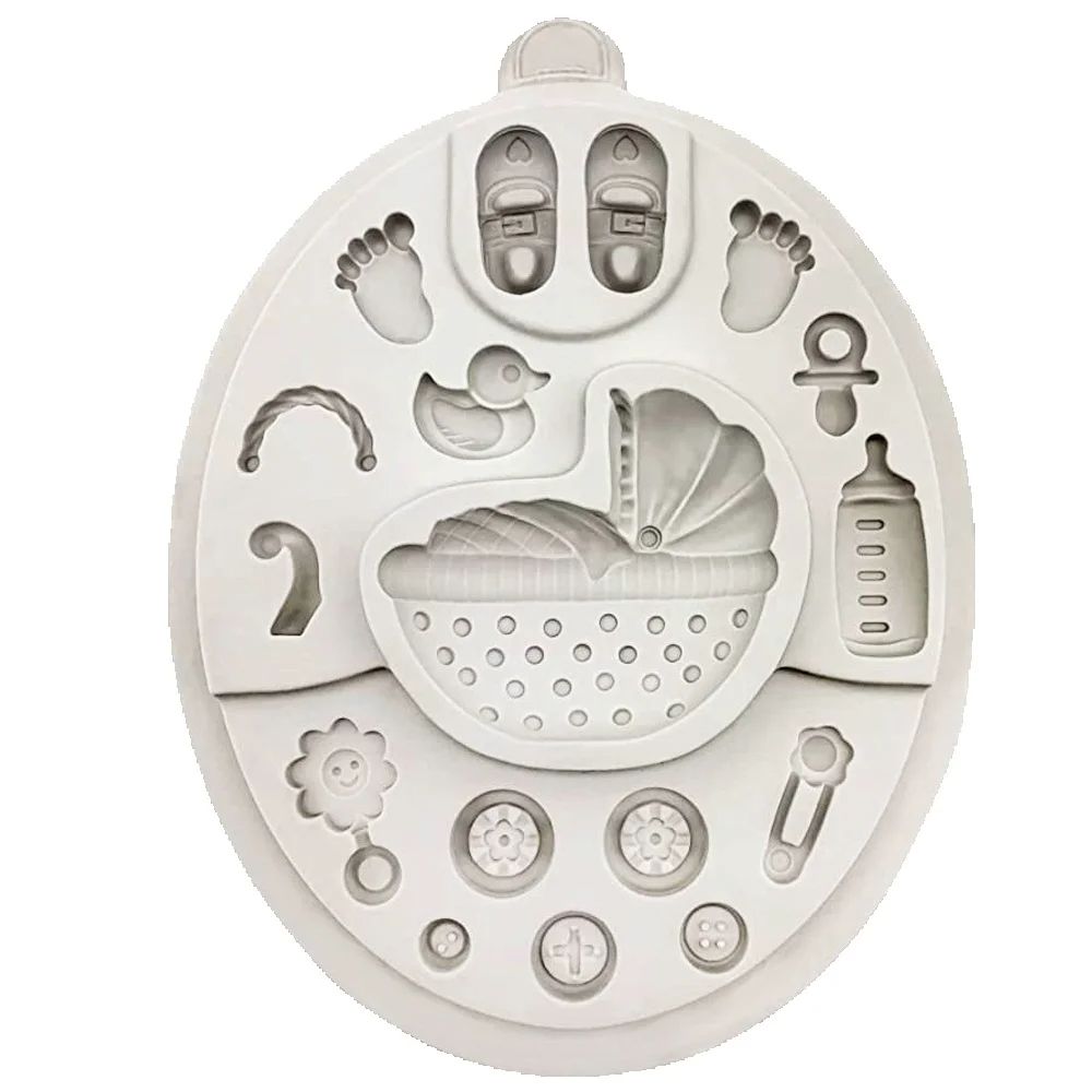 Baby Series Silicone Fondant M - Baby Clothing Yellow incelemesi ve fiyatı