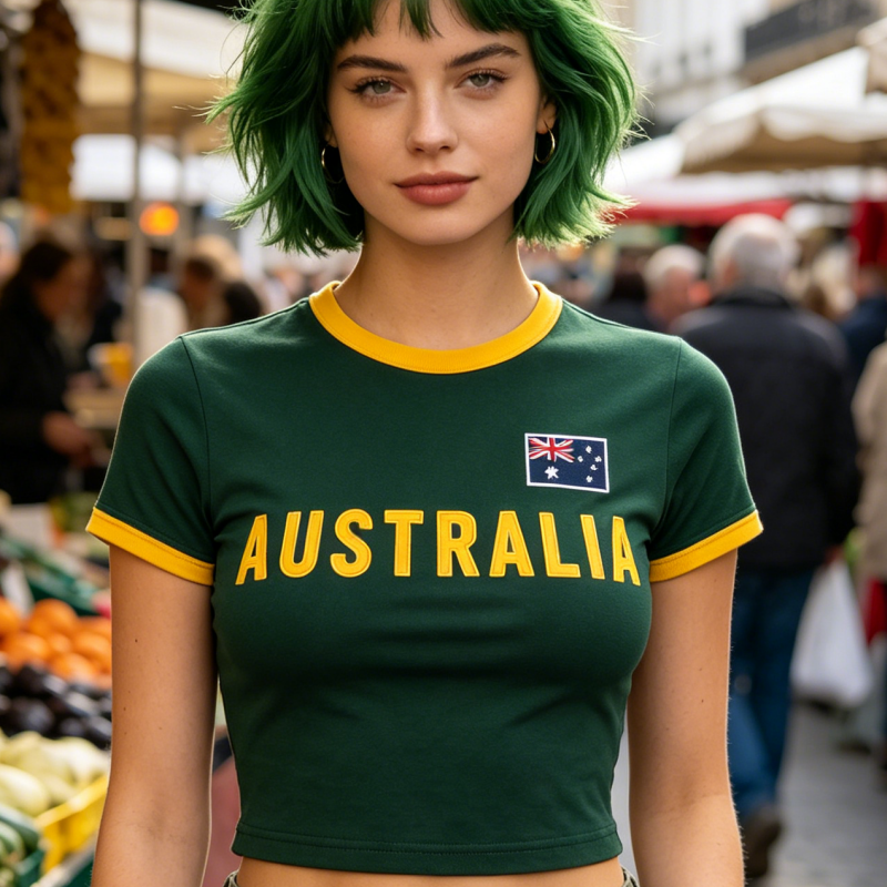 2026 Summer New Women Crop Top - Baby Clothing Australia incelemesi ve fiyatı
