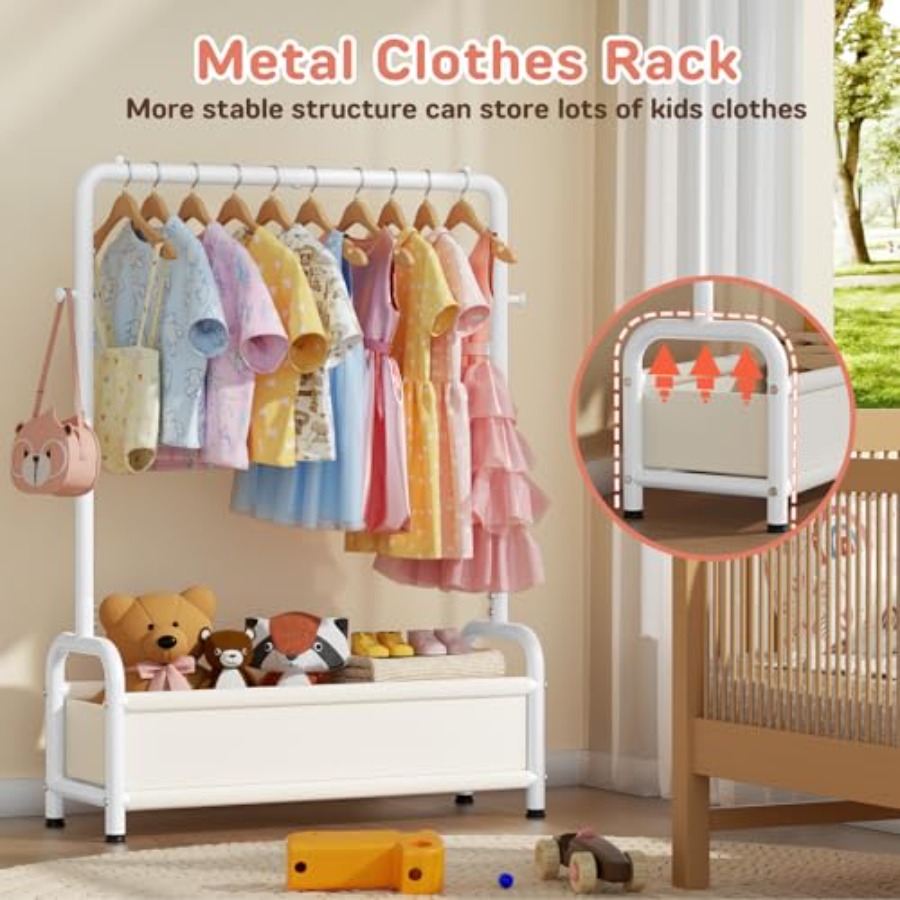 Clothing Rack with Storage She - Baby Clothing Wardrobe incelemesi ve fiyatı