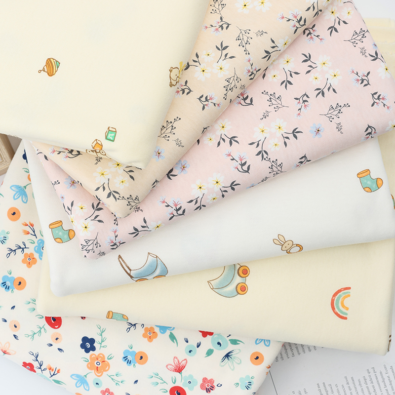 Thick Elastic Pure Cotton Prin - Baby Clothing Patterns incelemesi ve fiyatı