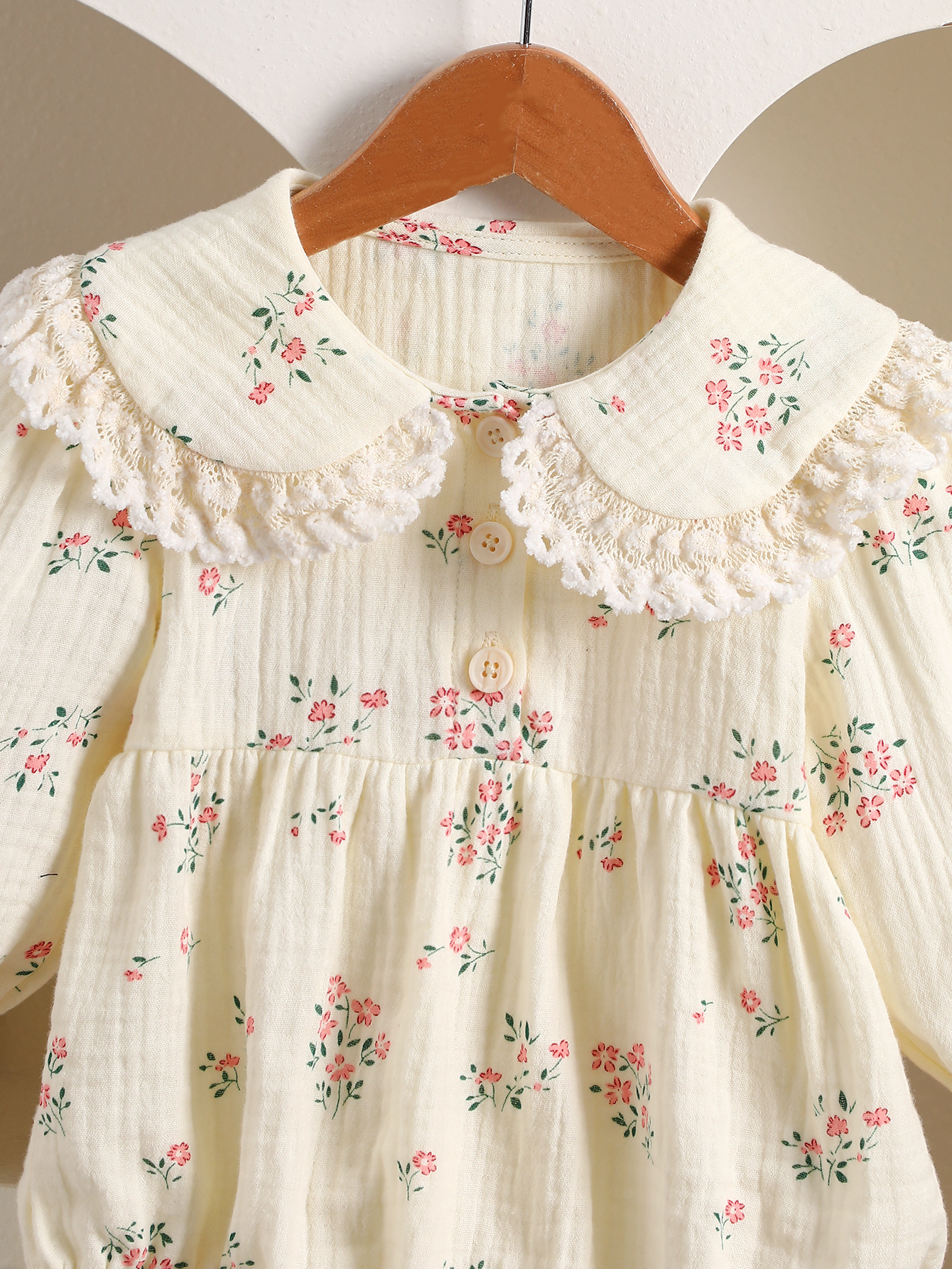 Baby Floral Embroidered Long-S - Baby Clothing Stores incelemesi ve fiyatı
