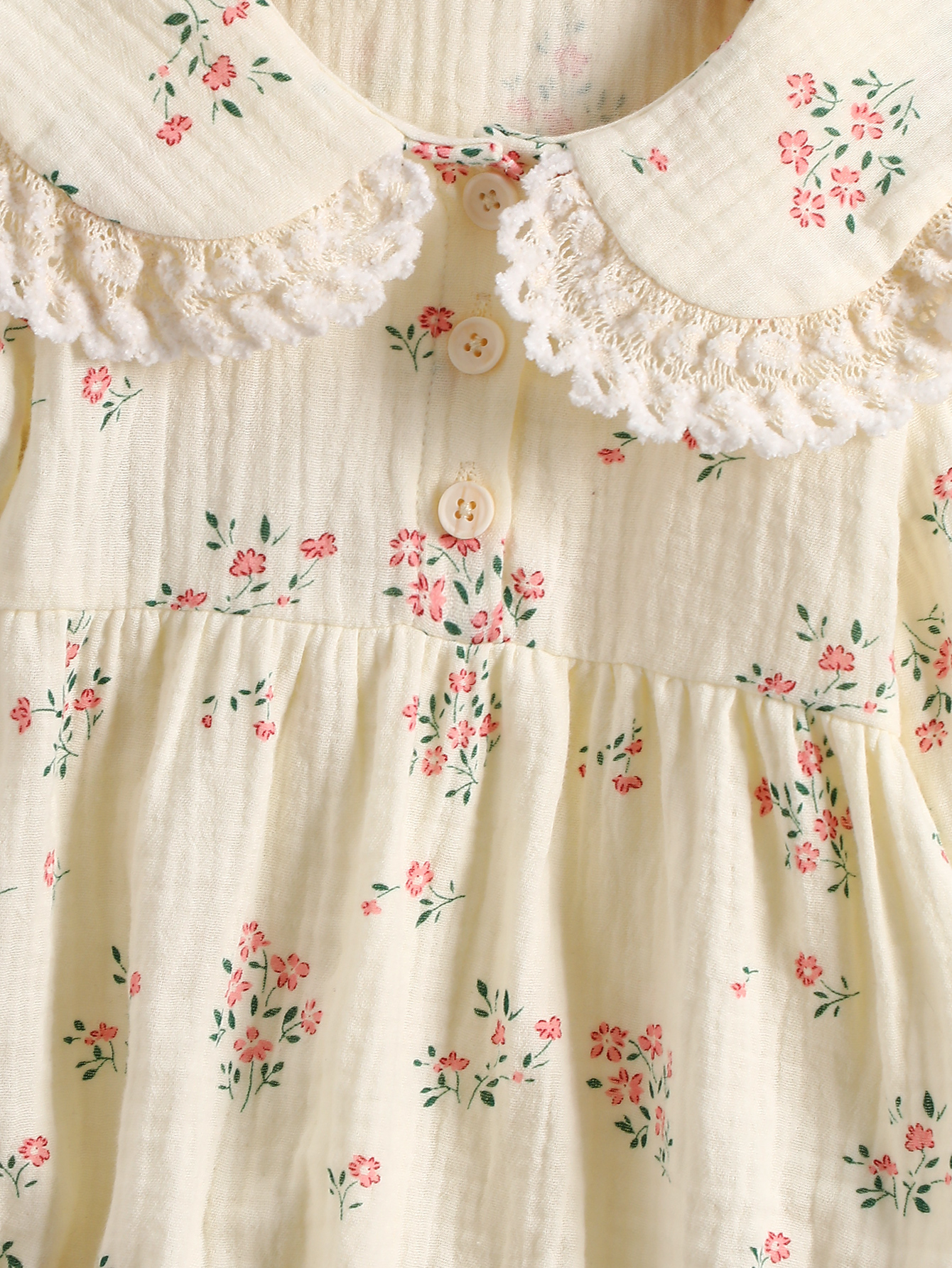 Baby Floral Embroidered Long-S - Baby Clothing Stores incelemesi ve fiyatı