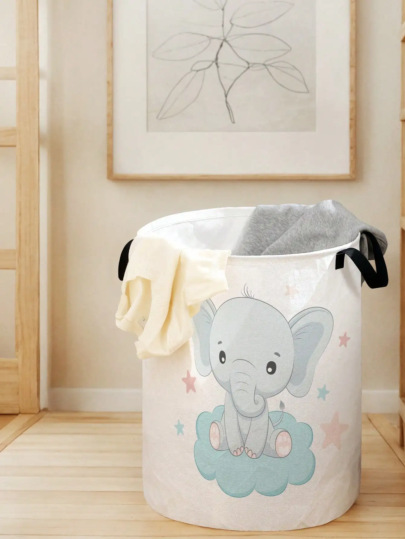 1pc Cute Elephant Pattern Fold - Baby Clothing Patterns incelemesi ve fiyatı
