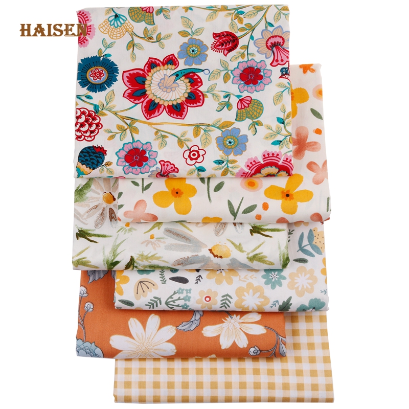 6pcs 40x50cm Cotton Twill Patc - Baby Clothing Organic Cotton incelemesi ve fiyatı