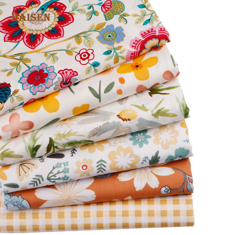 6pcs 40x50cm Cotton Twill Patc - Baby Clothing Organic Cotton incelemesi ve fiyatı