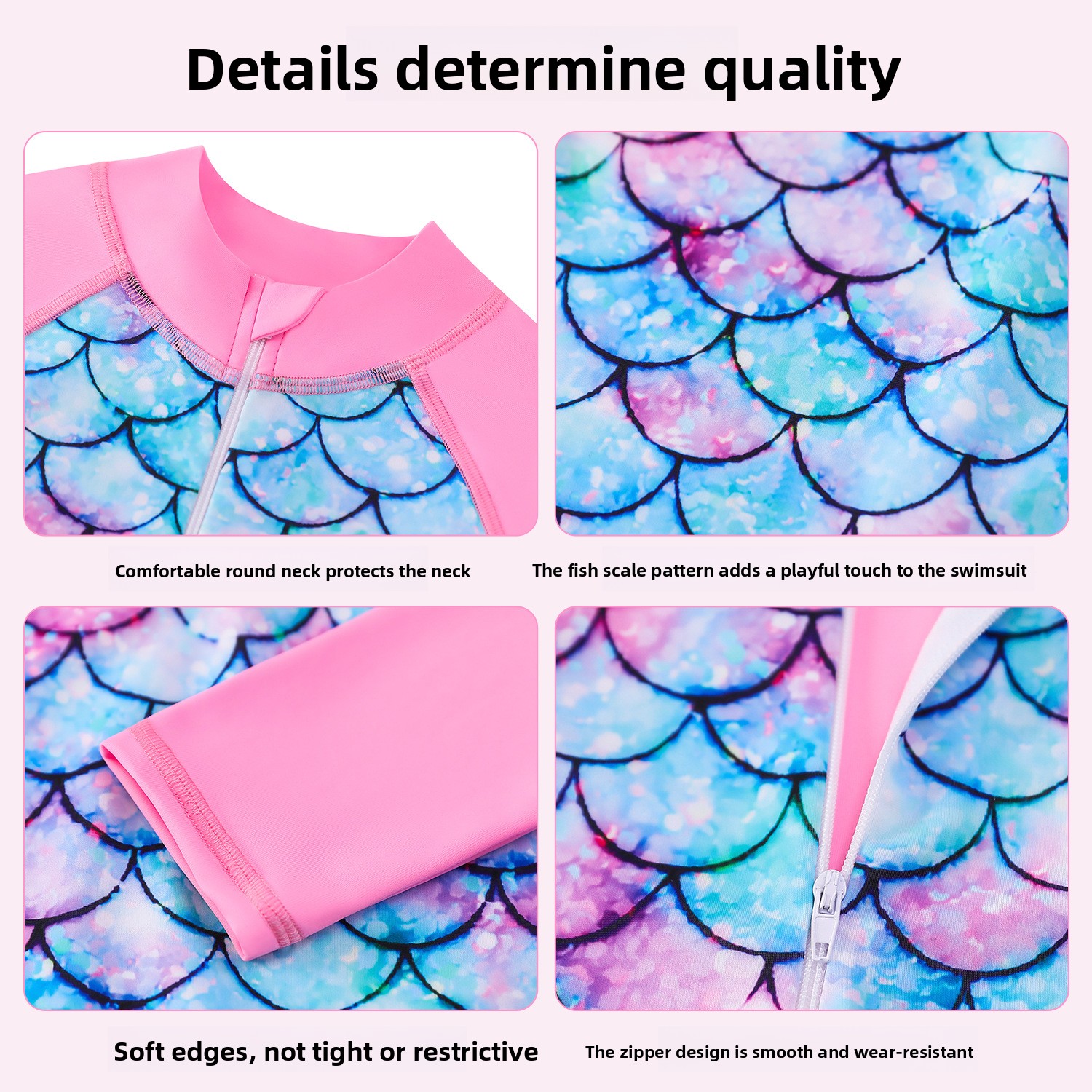 Kids Summer Swimsuit Long Slee - Baby Swimwear Uv incelemesi ve fiyatı