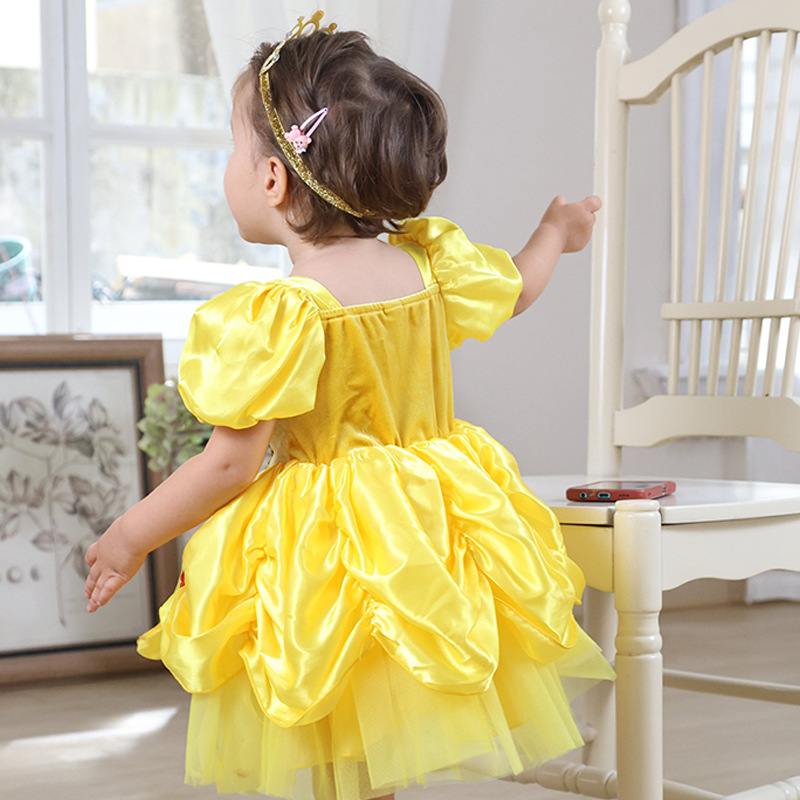 6M-3Y Baby Girl Princess Costu - Baby Clothing Yellow incelemesi ve fiyatı