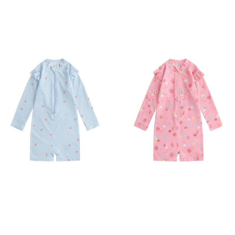 Toddler Kids Long Sleeve One-P - Baby Swimwear Uv incelemesi ve fiyatı