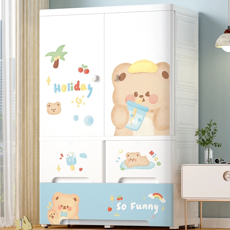 oversized double-door plastic  - Baby Clothing Wardrobe incelemesi ve fiyatı