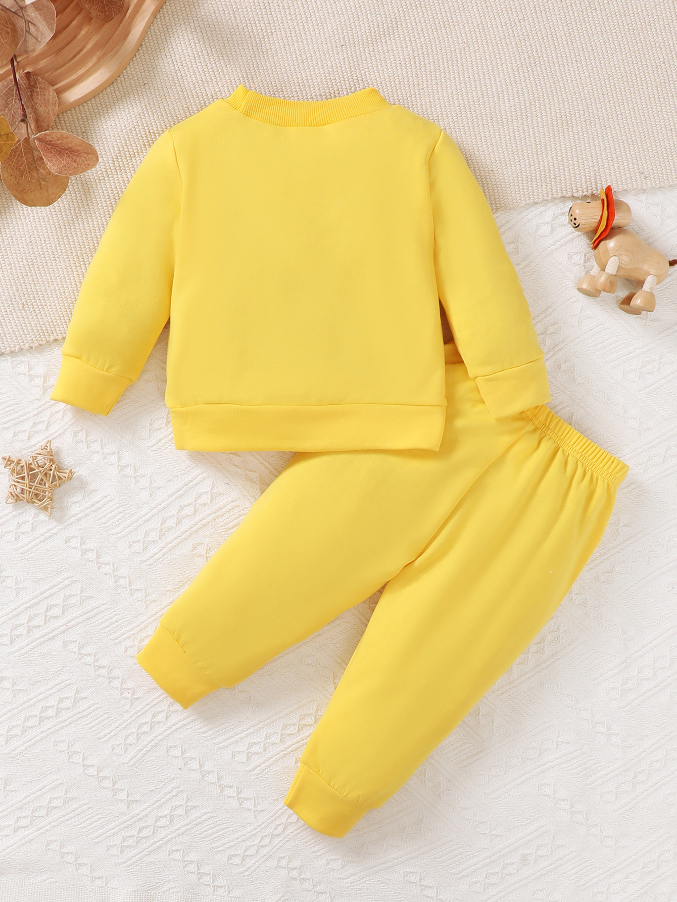 0-3 Years Baby Boy Long Sleeve - Baby Clothing Yellow incelemesi ve fiyatı