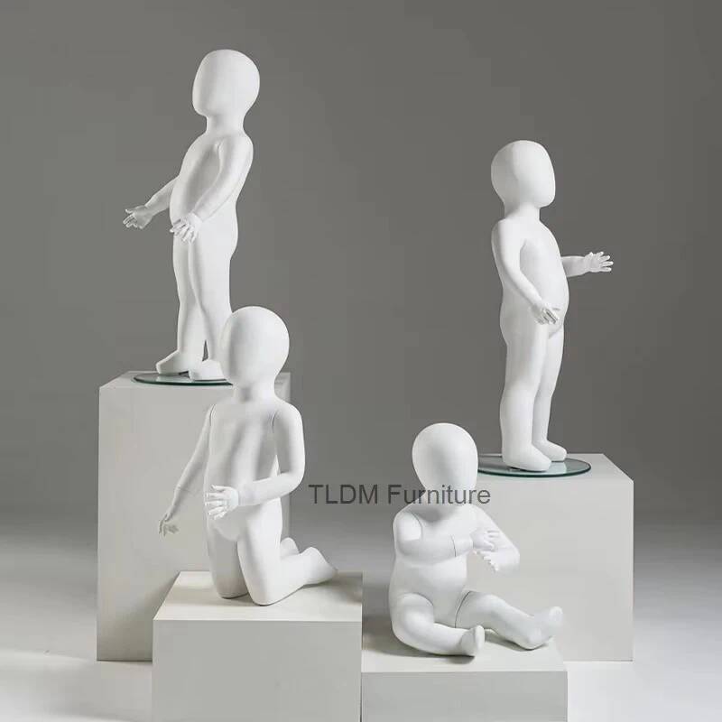 Children's Mannequins Matte Wh - Baby Clothing Stores incelemesi ve fiyatı