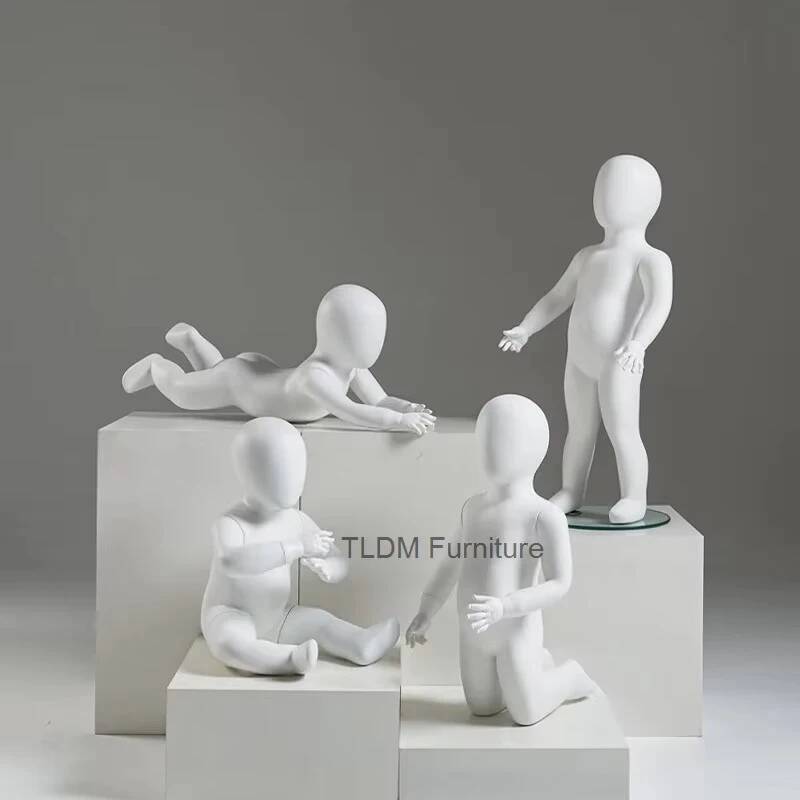 Children's Mannequins Matte Wh - Baby Clothing Stores incelemesi ve fiyatı