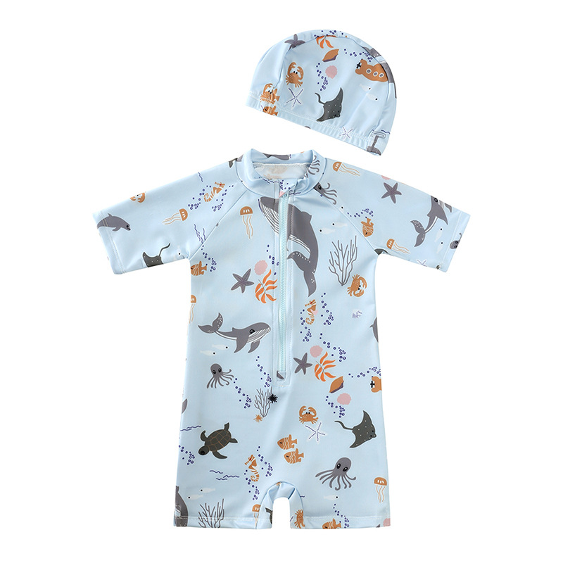 One-piece Swimsuit Baby Boys G - Baby Swimwear Uv incelemesi ve fiyatı